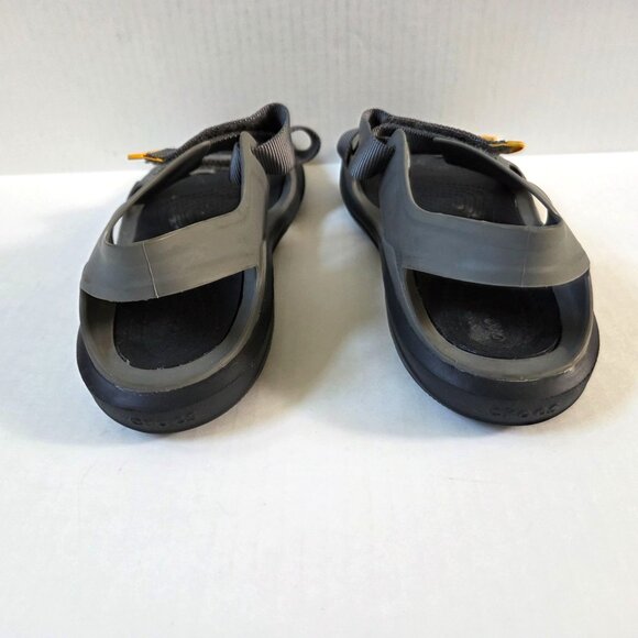 Crocs Sandals Mens 12 Gray Swiftwater Expedition Open Toe Beach Water Shoes - Picture 5 of 9